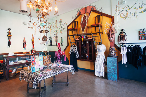 Inside Detroit Fiber Works on Livernois